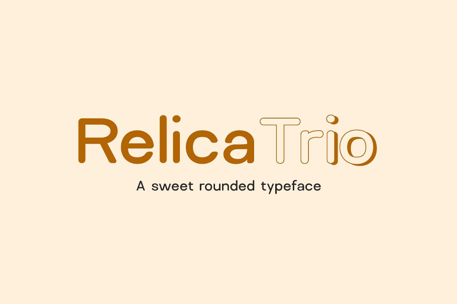 Czcionka Relica Rounded